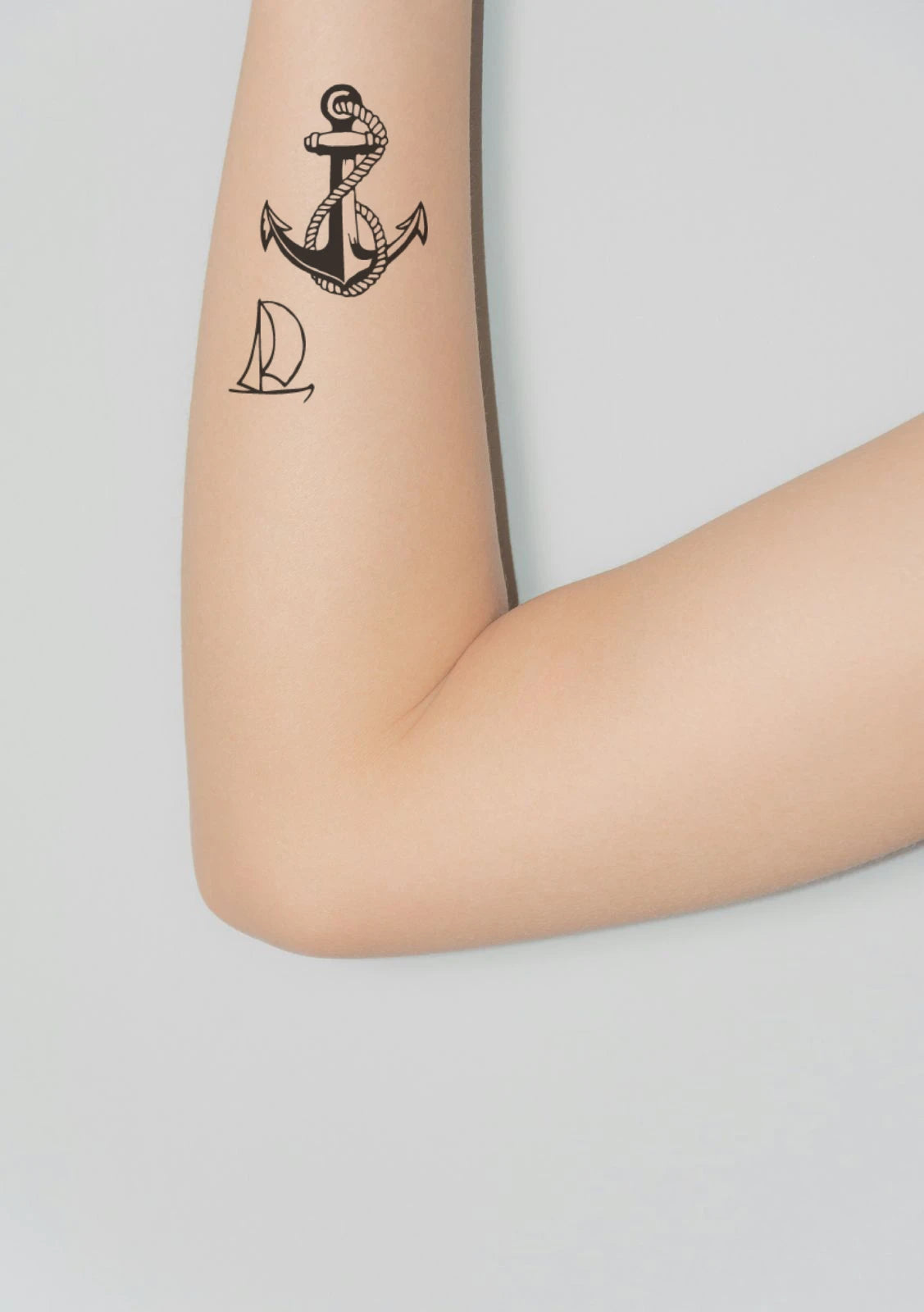 Nautical Waves, Anchors and such Henna Tattoo Set