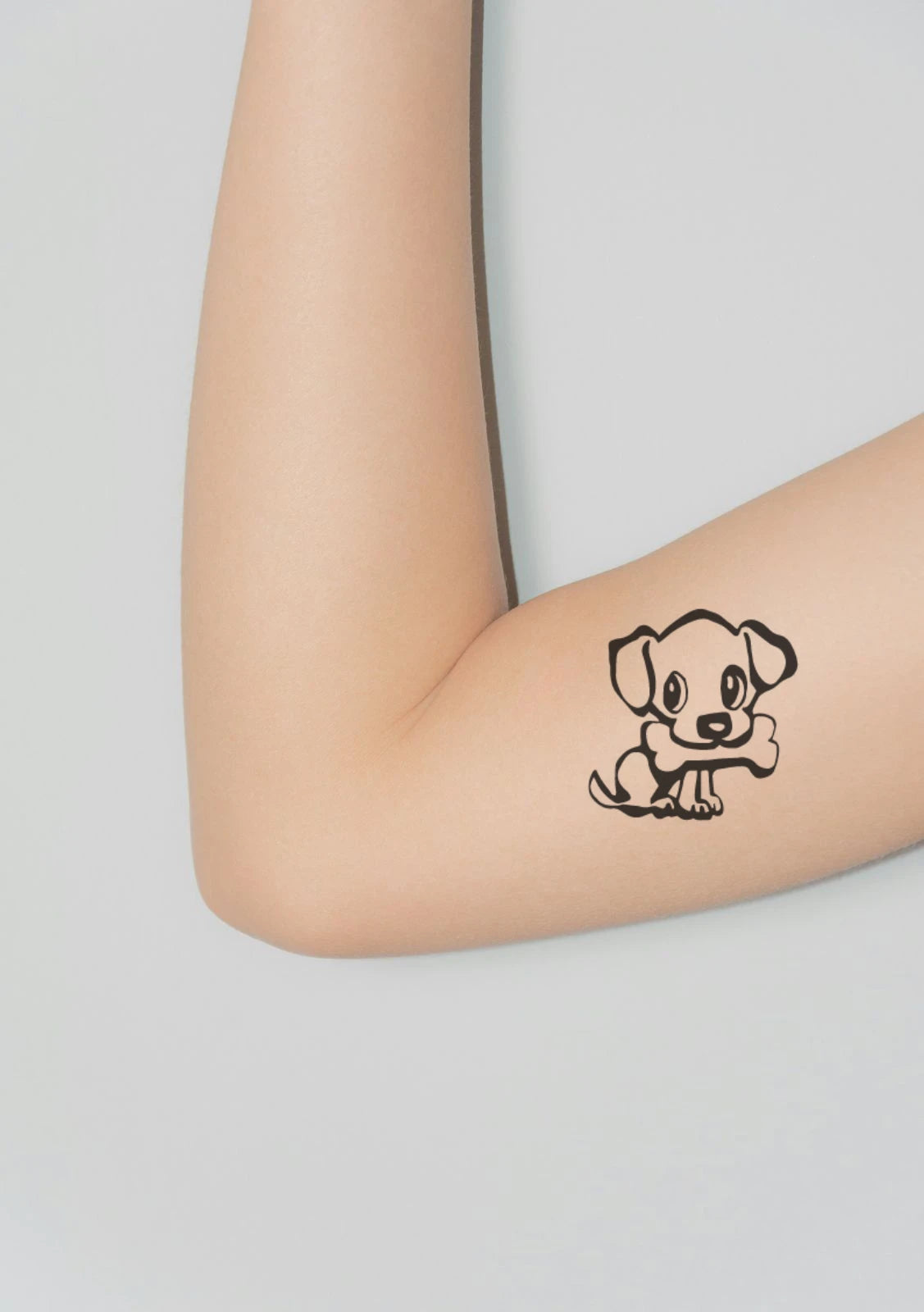 Cute Puppy Lover Henna Tattoo Set