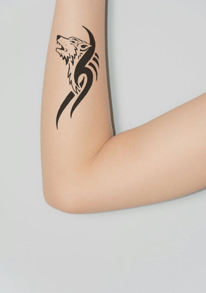 Tiger & Wolves Henna Tattoo Set